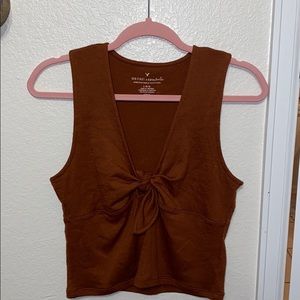 American Eagle Burnt Orange Top